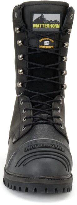 Matterhorn Boots: Men's MT903 Black 10" Waterproof Internal Metguard Work Boot 12 Matterhorn Boots: Men's MT903 Black 10" Waterproof Internal Metguard Work Boot -Work Shoe Store mt903 500xauto toe