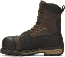 Matterhorn Boots: Men's MTC300 Brown 8” Composite Toe Waterproof Internal Metguard Work Boot -Work Shoe Store mtc300 500xauto instep