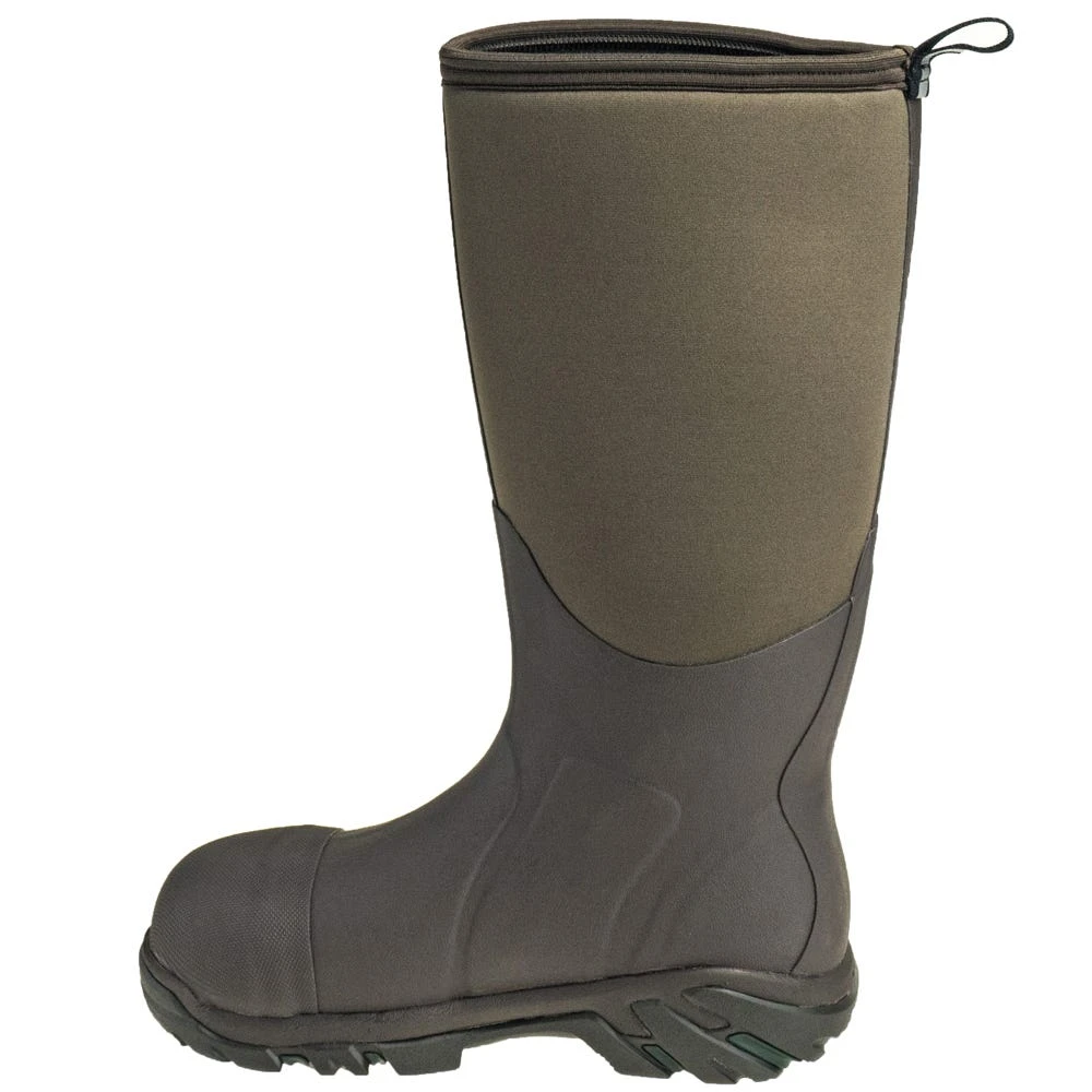 Muck Boots: Men's ACP STL Brown Waterproof Arctic Pro Steel Toe Extreme Conditions Work Boots 7 Muck Boots: Men's ACP STL Brown Waterproof Arctic Pro Steel Toe Extreme Conditions Work Boots - Image 5