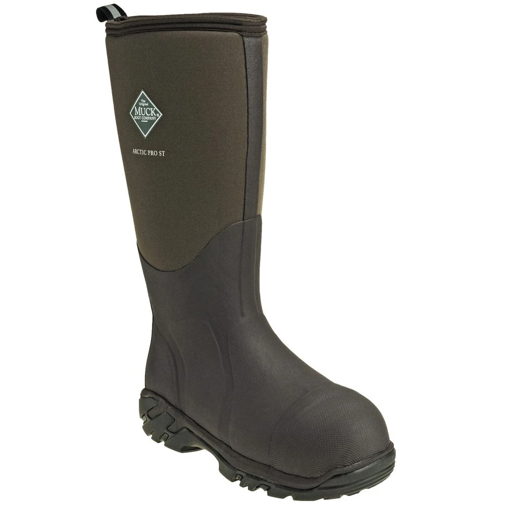Muck Boots: Men's ACP STL Brown Waterproof Arctic Pro Steel Toe Extreme Conditions Work Boots 5 Muck Boots: Men's ACP STL Brown Waterproof Arctic Pro Steel Toe Extreme Conditions Work Boots - Image 3