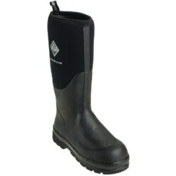 Muck Boots: Men's CHS META Black Insulated Chore Met Guard Steel Toe EH Boots -Work Shoe Store muck chs meta p 01