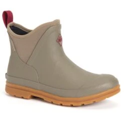 Muck Boots: Women's OAW 901 Taupe Originals Waterproof Ankle Boot -Work Shoe Store oaw 901