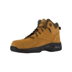 Reebok Boots: Men's Tyak Brown RB4327 Composite Toe Abrasion-Resistant Boots 9 Reebok Boots: Men's Tyak Brown RB4327 Composite Toe Abrasion-Resistant Boots -Work Shoe Store okml