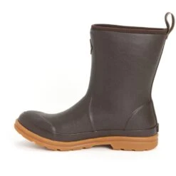 Muck Boots: Women's OMW 900 Brown Originals Pull On Mid Waterproof Boot -Work Shoe Store omw 900 2
