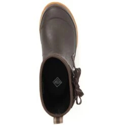 Muck Boots: Women's OMW 900 Brown Originals Pull On Mid Waterproof Boot -Work Shoe Store omw 900 3