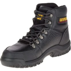 CAT Footwear: Men's P90800 Outline Steel Toe Black Slip-Resistant Boots 14 CAT Footwear: Men's P90800 Outline Steel Toe Black Slip-Resistant Boots -Work Shoe Store p90800 4