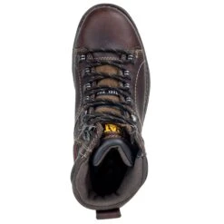 Caterpillar Boots: Alaska 2.0 Steel Toe Men's 90865 Brown 6-Inch Work Boots -Work Shoe Store p90865 6