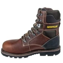 Caterpillar Boots: Men's Indiana 2.0 90870 Brown Steel Toe 8-Inch Work Boots -Work Shoe Store p90870 4