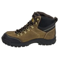 Caterpillar Boots: Men's 6 Inch Brown P90935 Threshold Waterproof Steel Toe Work Boots -Work Shoe Store p90935 5