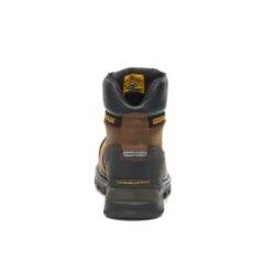 Caterpillar Boots: Men's P90991 Dark Brown 6" Waterproof Composite Toe Boots 10 Caterpillar Boots: Men's P90991 Dark Brown 6" Waterproof Composite Toe Boots -Work Shoe Store p90991 5