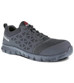 Reebok Footwear: Men's RB4038 Sublite Cushion EH Safety Toe Slip-Resistant Shoes -Work Shoe Store rb4038 expand
