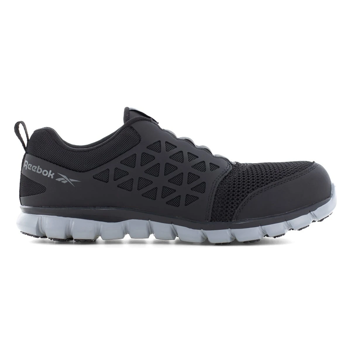 Reebok Shoes: Men's RB4052 Black Composite Toe Sublite Cushion Work Static Dissipating Athletic Work Shoe 4 Reebok Shoes: Men's RB4052 Black Composite Toe Sublite Cushion Work Static Dissipating Athletic Work Shoe - Image 2