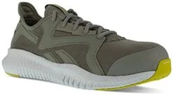 Reebok Shoes: Men's RB4063 Lime Grey Flexagon 3.0 Composite Toe EH Athletic Work Shoe -Work Shoe Store rb4063 expand