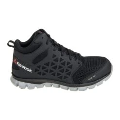 Reebok Shoes: Men's ESD Sublite Cushion RB4141 Black Alloy Toe Mid Shoes -Work Shoe Store rb4141 3
