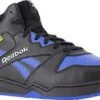 Reebok Shoes: Men's RB4166 Black Blue Composite Toe EH High Top Work Sneaker 2 Reebok Shoes: Men's RB4166 Black Blue Composite Toe EH High Top Work Sneaker -Work Shoe Store rb4166 expand