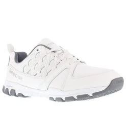 Reebok Shoes: Men's RB4442 White Sublite Work Static Dissipative Slip Resistant Athletic Shoe -Work Shoe Store rb4442 rb424 expand