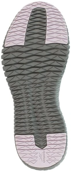 Reebok Shoes: Women's RB461 Grey Pink Flexagon 3.0 Composite Toe EH Athletic Work Shoe