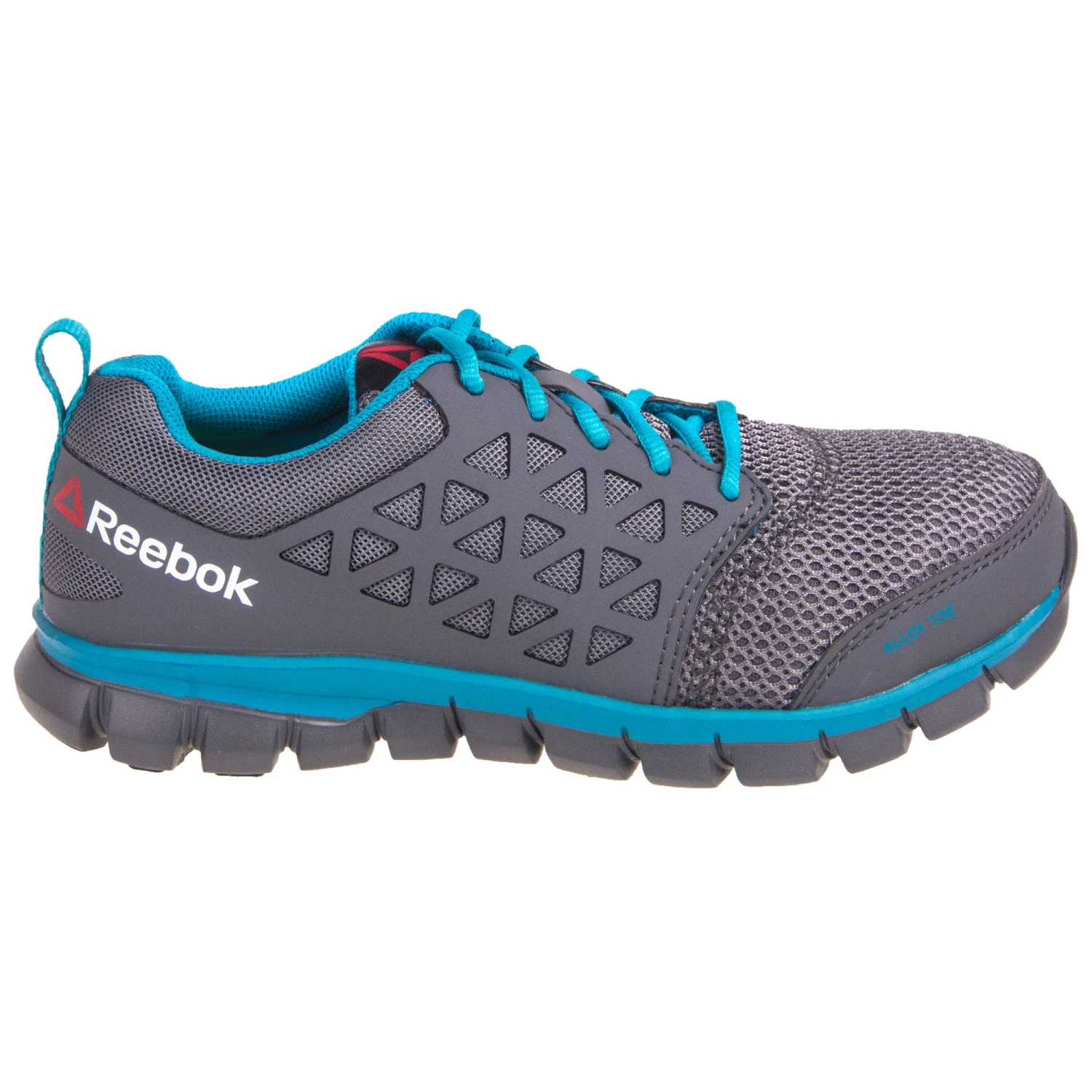 Reebok Shoes: Women's Sublite Cushion Grey Alloy Toe ESD RB045 Athletic Oxfords 6 Reebok Shoes: Women's Sublite Cushion Grey Alloy Toe ESD RB045 Athletic Oxfords - Image 4