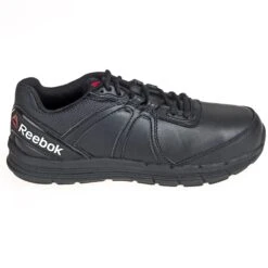 Reebok Shoes: RB351 Steel Toe Women's ESD Black Guide Athletic Shoes -Work Shoe Store reebok rb3501 o 01 1