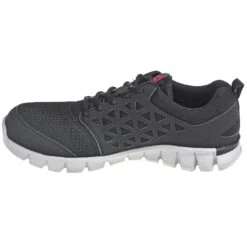 Reebok Shoes: Men's RB4041 Black EH Alloy Toe Athletic Oxford Slip-Resistant Shoes -Work Shoe Store reebok rb4041 i 01
