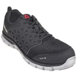 Reebok Shoes: Men's RB4041 Black EH Alloy Toe Athletic Oxford Slip-Resistant Shoes -Work Shoe Store reebok rb4041 p 01
