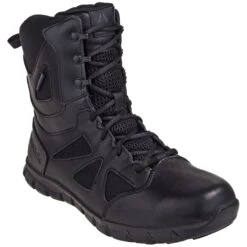 Reebok Boots: Women's Black Waterproof EH Sublite 8-Inch Cushion RB806 Tactical Boots 13 Reebok Boots: Women's Black Waterproof EH Sublite 8-Inch Cushion RB806 Tactical Boots -Work Shoe Store reebok rb8806 p 01
