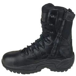 Reebok Boots: Men's Black RB8874 Rapid Response EH Composite Toe Military Boots -Work Shoe Store reebok rb8874 i 01