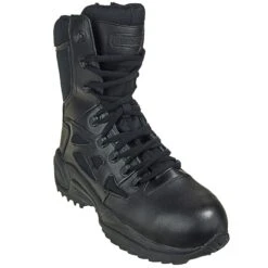 Reebok Boots: Men's Black RB8874 Rapid Response EH Composite Toe Military Boots -Work Shoe Store reebok rb8874 p 01