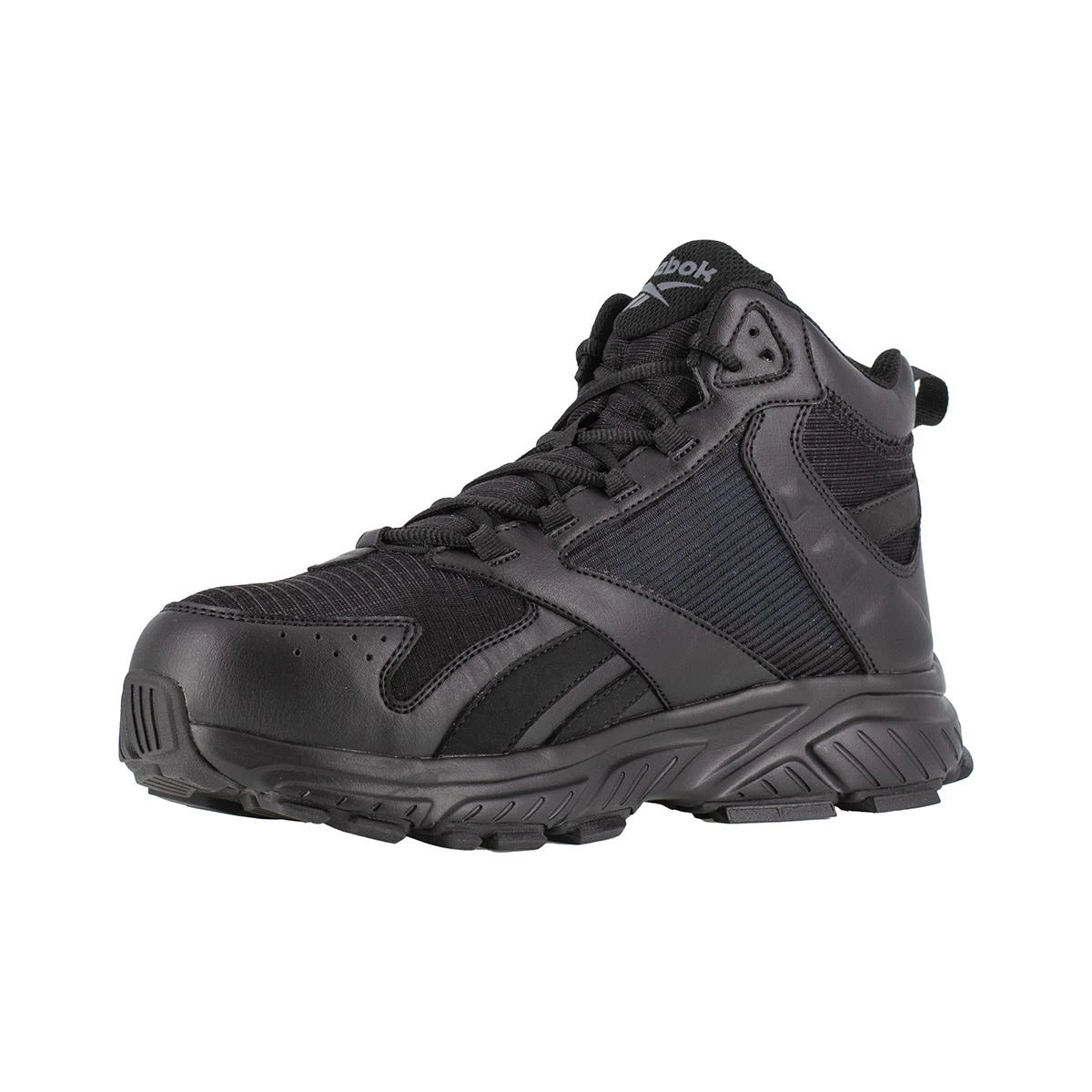 Reebok Shoes: Men's RB3263 Black Composite Toe Retro Trail Hiker Work Shoe 4 Reebok Shoes: Men's RB3263 Black Composite Toe Retro Trail Hiker Work Shoe - Image 2