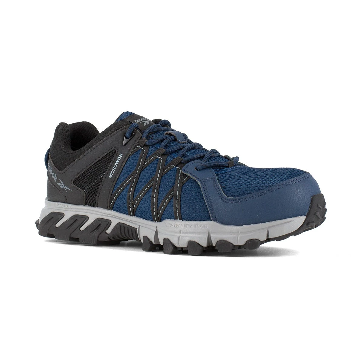Reebok Shoes: Men's RB3403 Blue Trailgrip Work EH Composite Toe Slip Resistant Athletic Shoe 3 Reebok Shoes: Men's RB3403 Blue Trailgrip Work EH Composite Toe Slip Resistant Athletic Shoe