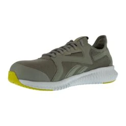Reebok Shoes: Men's RB4063 Lime Grey Flexagon 3.0 Composite Toe EH Athletic Work Shoe -Work Shoe Store reebok rb4063 flexagon 3.0 work 03