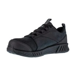 Reebok Shoes: Men's RB4300 Black Fusion Formidable Composite Toe Slip Resistant Athletic Shoe -Work Shoe Store reebok rb4300 fusion formidable work 03