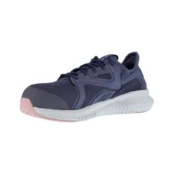 Reebok Shoes: Women's RB430 Blue Pink Flexagon 3.0 Composite Toe EH Athletic Work Shoe -Work Shoe Store reebok rb430 flexagon 3.0 work 03