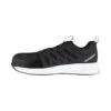 Reebok Shoes: Men's RB4311 Black White Composite Toe Athletic Work Shoe -Work Shoe Store reebok rb4311 fusion flexweave work 04