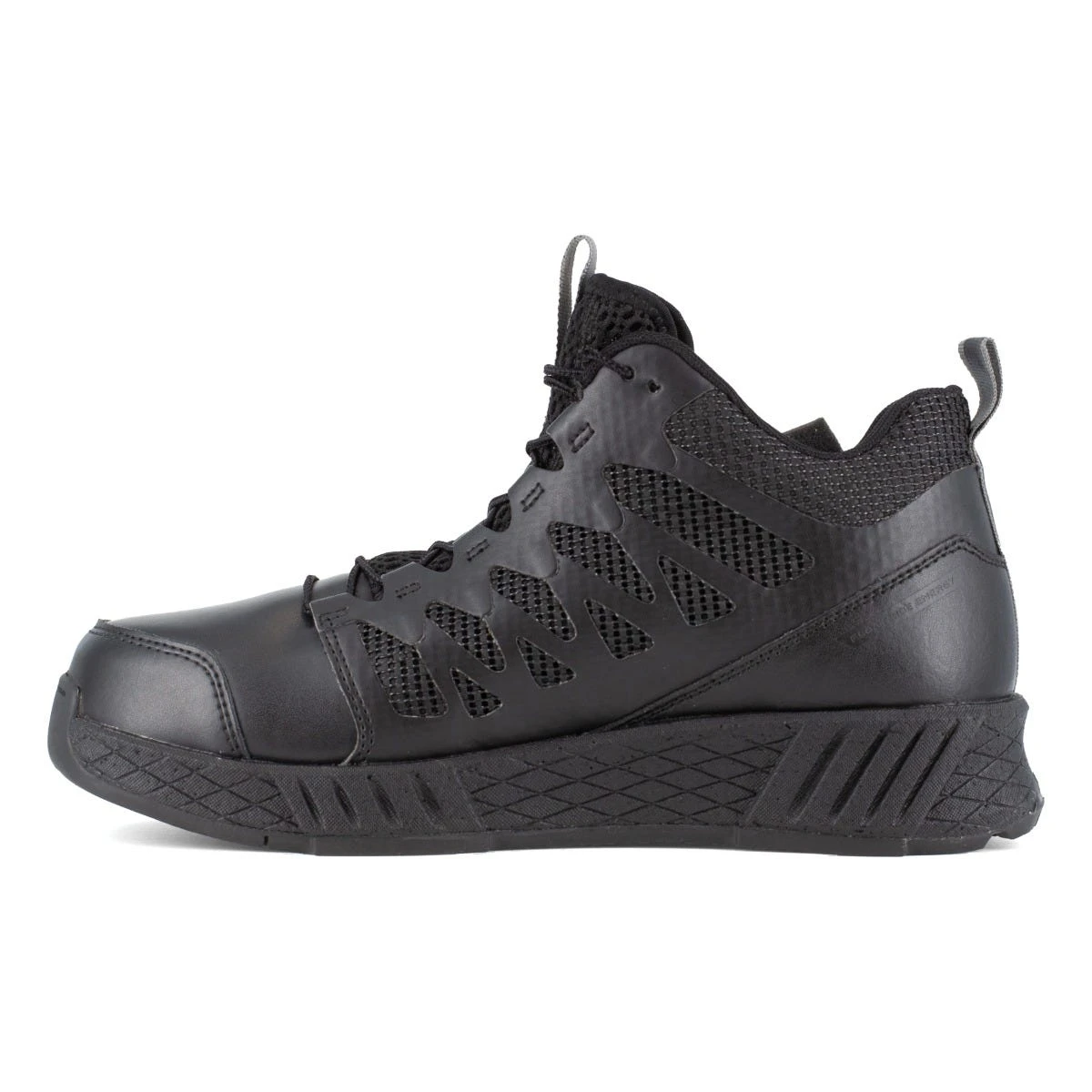 Reebok Shoes: Men's RB4350 Black Floatride Energy Tactical Mid Rise Soft Toe Work Boot 6 Reebok Shoes: Men's RB4350 Black Floatride Energy Tactical Mid Rise Soft Toe Work Boot - Image 4