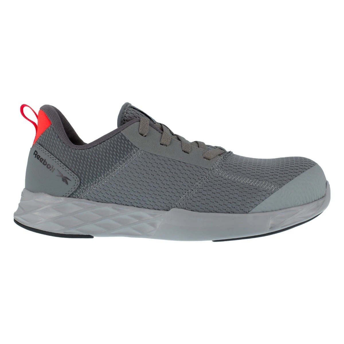 Reebok Shoes: Men's RB4671 Grey Astroride Strike EH Composite Toe Slip Resistant Athletic Shoe 4 Reebok Shoes: Men's RB4671 Grey Astroride Strike EH Composite Toe Slip Resistant Athletic Shoe - Image 2