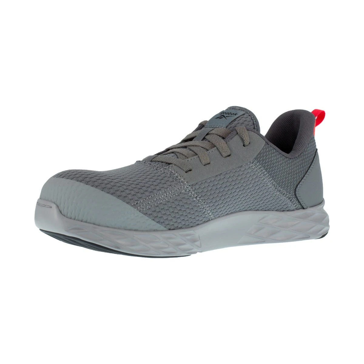 Reebok Shoes: Men's RB4671 Grey Astroride Strike EH Composite Toe Slip Resistant Athletic Shoe 5 Reebok Shoes: Men's RB4671 Grey Astroride Strike EH Composite Toe Slip Resistant Athletic Shoe - Image 3