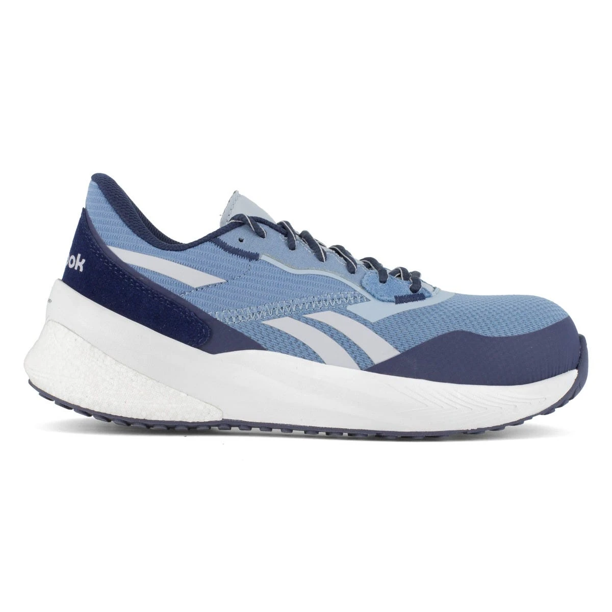 Reebok Shoes: Women's RB517 Blue White Composite Toe EH Athletic Work Shoe 4 Reebok Shoes: Women's RB517 Blue White Composite Toe EH Athletic Work Shoe - Image 2
