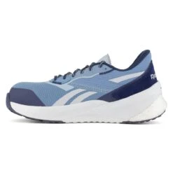 Reebok Shoes: Women's RB517 Blue White Composite Toe EH Athletic Work Shoe 9 Reebok Shoes: Women's RB517 Blue White Composite Toe EH Athletic Work Shoe -Work Shoe Store reebok rb517 floatride energy daily work 04edit