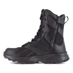 Reebok Boots: Men's RB6655 Black Soft Toe 8" Trail Running Tactical EH Work Boot -Work Shoe Store reebok rb6655 hyperium tactical 04edit