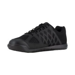 Reebok Shoes: Men's RB7100 Black Nano Tactical Soft Toe EH Work Shoe -Work Shoe Store reebok rb7100 nano tactical 03