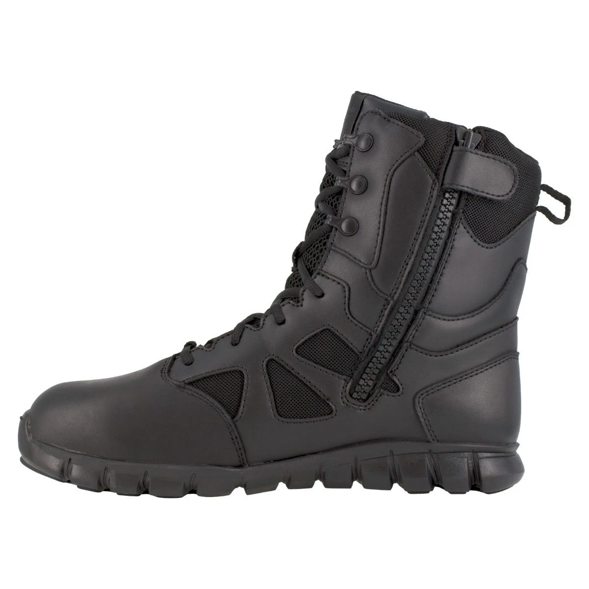 Reebok Boots: Men's RB8807 Black Duty Sublite EH Composite Toe Military Boot 3 Reebok Boots: Men's RB8807 Black Duty Sublite EH Composite Toe Military Boot