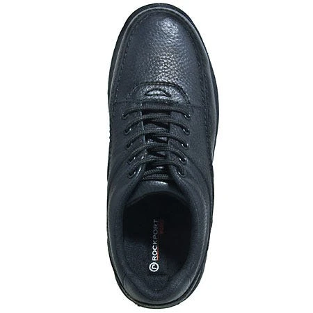 Rockport Works Shoes: Mens' RK6761 World Tour Black Leather Steel Toe Oxford Shoe 4 Rockport Works Shoes: Mens' RK6761 World Tour Black Leather Steel Toe Oxford Shoe - Image 2