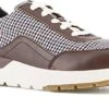 Rockport Works Shoes: Women's RK773 Brown Plaid Composite Toe EH Pulse Tech Work Sneaker 2 Rockport Works Shoes: Women's RK773 Brown Plaid Composite Toe EH Pulse Tech Work Sneaker -Work Shoe Store rk773 expand