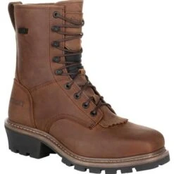 Rocky Footwear: Men's RKK0277 Waterproof Composite Square Toe Logger Work Boots -Work Shoe Store rkk0277