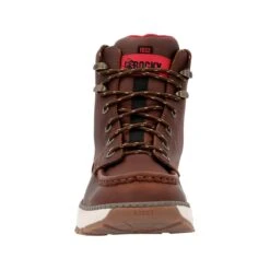 Rocky Boots: Men's RKK0435 Tobacco Composite Toe 6" Rebound Wedge Waterproof Work Boot -Work Shoe Store rkk0434 3edit 1