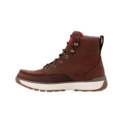 Rocky Boots: Men's RKK0435 Tobacco Composite Toe 6" Rebound Wedge Waterproof Work Boot -Work Shoe Store rkk0434 4edit 1