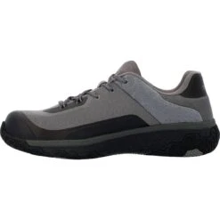 Rocky Shoes: Men's RKK0436 Black Charcoal Grey Composite Toe Rebound SR Sport Work Shoe 11 Rocky Shoes: Men's RKK0436 Black Charcoal Grey Composite Toe Rebound SR Sport Work Shoe -Work Shoe Store rkk0436 instep profile