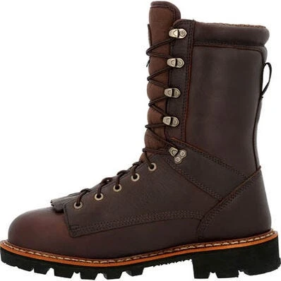 Rocky Boots: Men's RKS0548 Brown Elk Stalker 400G Insulated Waterproof Soft Toe Outdoor Work Boot 5 Rocky Boots: Men's RKS0548 Brown Elk Stalker 400G Insulated Waterproof Soft Toe Outdoor Work Boot - Image 3