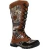 Rocky Boots: Men's RKS0616 Camo Brown Soft Toe Lynx 16" Waterproof Snake Boot -Work Shoe Store rks0616 1